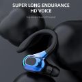 M-F8 Bluetooth 5.2 Wireless Earphone Ear Hook Mini Business Headphone HIFI Bass Noise Cancelling Sports Gaming Earbuds Headset.