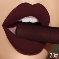 New Velvet Matte Lip Gloss Dark Red Moisturizing Liquid Lipstick Waterproof Long Lasting Non-stick Cup Lips Pigments Makeup. 