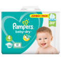 Pampers Baby Dry Size 4 belt 9-14 kg 86 pcs (UK). 