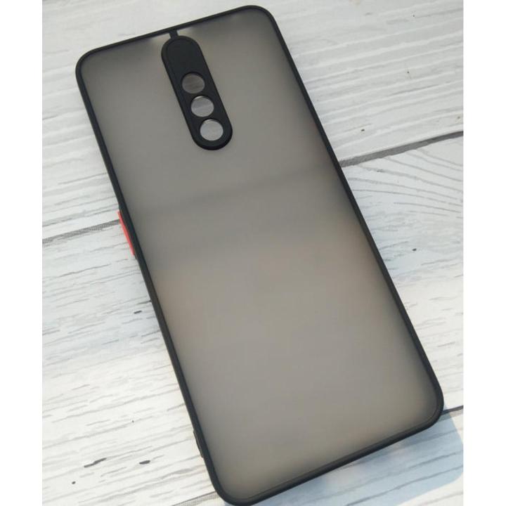 For Realme X Camera Protection Phone CaseTranslucent Frosted