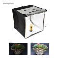 Godox LSD40 40*40*40cm LED Mini Photography Studio Shooting Tent Softbox with 2pcs LED Light Board 5800K CRI 96+ Power 40W for Macro and Product Photography.