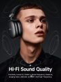 HOCO | W35 Max ANC Over-Ear Headphones | Bluetooth 5.4 (JL7006F4) | 40mm Drivers, Active Noise Cancelling | 90h Battery (45h ANC On), 800mAh | Type-C Charging, AUX & TF Card | Built-in Mic | For Android, iPhone & PC.