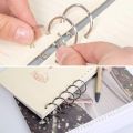 Book Rings Loose Leaf Binder 12 Pcs Rings 2cm Key Rings for Scrapbook Album Craft 2/3inchi. 
