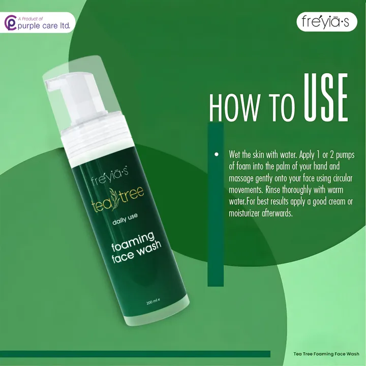 Freyias%20Tea%20Tree%20Daily%20Use%20Foaming%20Face%20Wash%20200Ml%20-%20Image%205