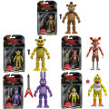 15cm FNAF Figures Freddy Bonnie Foxy Chica Fazbear Bear Action Figure PVC Collection Nightmare Fredbear Balloon Boy Dolls Model Superman. 