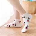 Korea Style women Socks Cartoon animal mouse Socks Supre Cute Kawaii short socks cotton funny socks girl boat socks.