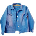 Sky Blue Denim Jackets For Women Fashion. 