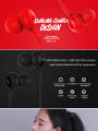 Remax Rm 510 Wired High Performance Earphones - Headphone. 