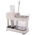 Multifunction Toothbrush Toothpaste Storage Rack. 