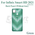 For Infinix Smart HD 2021 X612B X612 Back Panel/Backshell/ Casing + Without Camera Lens + Side Buttons With Logo-All Colors Available.