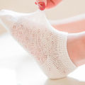 I LOVE DAD Summer Thin Breathable Mesh Baby Socks Solid Color Cotton Socks for Newborn Toddler Boys Girls Clothing Accessories.