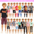 【Serendipity party】Newest Handmade fashion 5 Clothes /set dolll accessories random pick ken clothes for ken doll best DIY birthday gift for boy. 