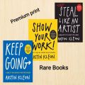 Austin Kleon 3 Books set Steal like an artist /Show your work/Keep going. 