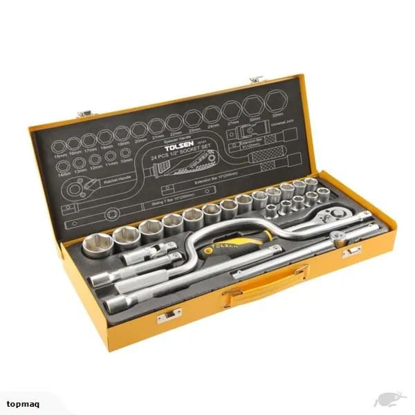 TOLSEN%2024pcs%201/2"%20Socket%20Set%20with%20Steel%20Case%20%20Model:%2015141%20-%20Image%204