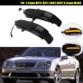 Car LED Dynamic Turn Signal Light Side Rearview Mirror Light for Mercedes Benz E Class W211 S211 2002-2007 G Class W463.