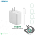 OPPO SUPERVOOC 80W Fast Charging Power Adapter with Cable - Universal Plug Type, New.
