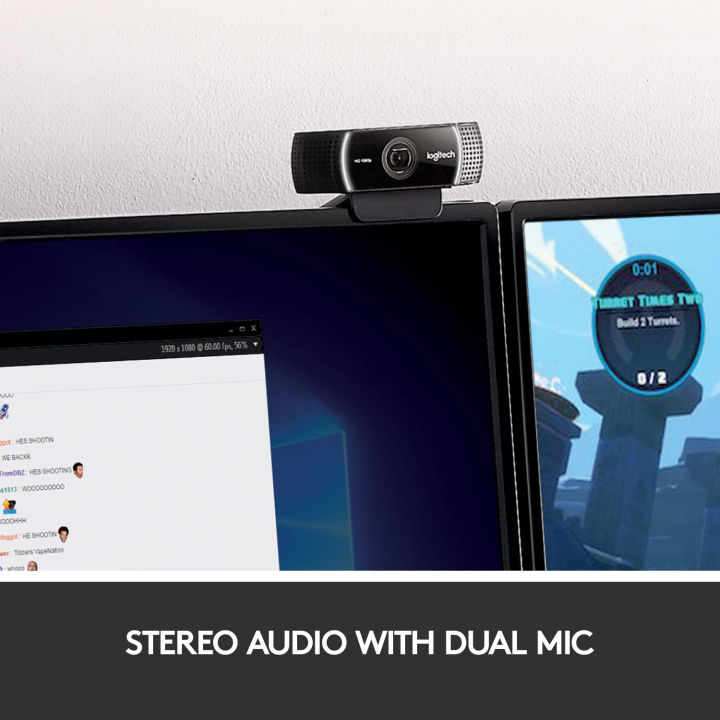Logitech%20C922%20Pro%20Stream%20Webcam,%20HD%201080p/30fps%20or%20HD%20720p/60fps%20Hyperfast%20Streaming,%20Stereo%20Audio,%20HD%20light%20correction,%20Autofocus,%20For%20YouTube,%20Twitch,%20XSplit,%20PC/Mac/Laptop/Macbook/Tablet%20-%20Black%20-%20Image%205