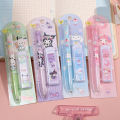 【KuaKe Mall】（NEW）[Funny Bunny Toy Store]0.5Mm Mechanical Pencil Lead Set Kawaii Anime Kuromi My Melody Cute Students Stationery Color. 