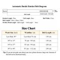 High Quality Casual Brown Genuine Leather Mens Belts Gold Black Automatic Buckles Ratchet Dress Jeans Pants Waist Straps Formal.