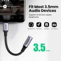 UGREEN USB Type C to 3.5mm DAC Chip Headphone Adapter USB C to 3.5 Aux Cable for PC for iPhone 15 Pro Max Macbook Samsung Galaxy.