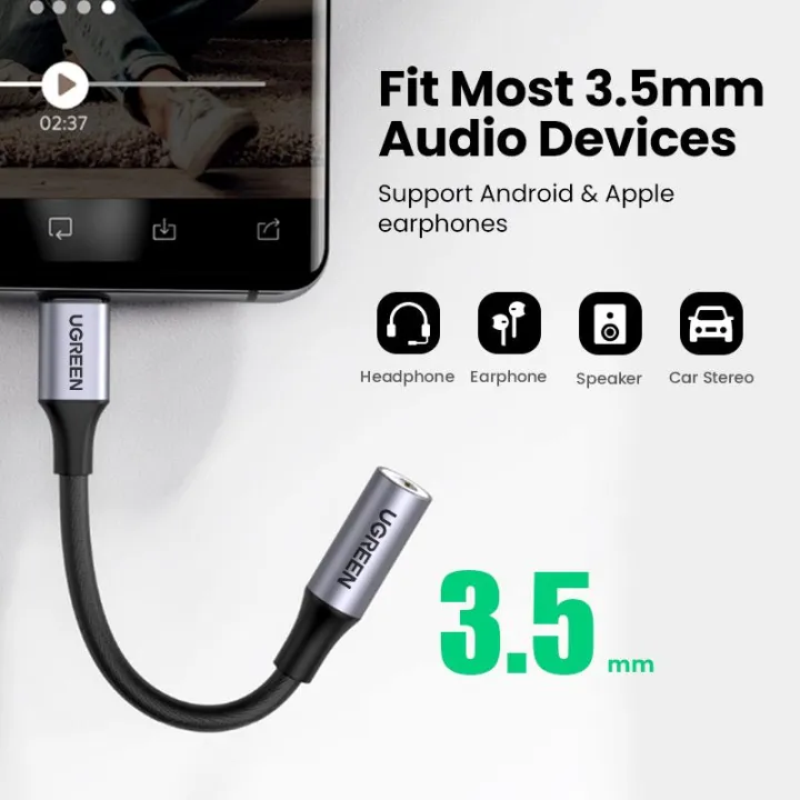 UGREEN%20USB%20Type%20C%20to%203.5mm%20DAC%20Chip%20Headphone%20Adapter%20USB%20C%20to%203.5%20Aux%20Cable%20for%20PC%20for%20iPhone%2015%20Pro%20Max%20Macbook%20Samsung%20Galaxy%20-%20Image%206