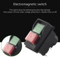 Waterproof Electromagnetic Push Button Switch 5 Pins KJD17 220-240V.