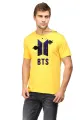 BTS LOGO Design Printed T-shirt Graphic Printed Half Sleeve Round Neck T-Shirt for Men. 