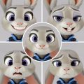 【Happy baby toy store】Yamaguchi Zootopia Rabbit BJD Figure Toys. 