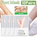 Avocado Niacinamide Foot SPA Pedicure Socks Natural Exfoliating Socks Moisturing Foot Peel Mask for Beauty Personal Care. 