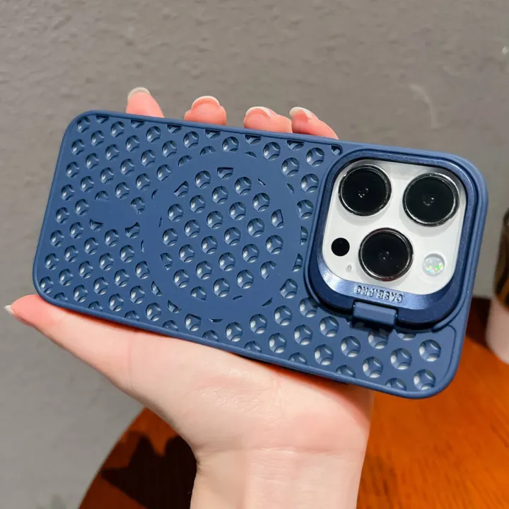 %E3%80%90Flash%20sale%E3%80%91%20HOCE%20Heat%20Dissipation%20Magnetic%20Phone%20Cases%20For%2016%2015%2014%2013%2012%2011%20Pro%2014%2015%2016%20Plus%20Case%20Camera%20Bracket%20Holder%20Cooling%20Breathable%20Hollow%20Back%20Soft%20TPU%20Cover%20-%20Image%204