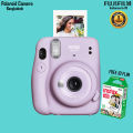 instax mini 11 Polaroid camera with 10 film free lilac purple. 