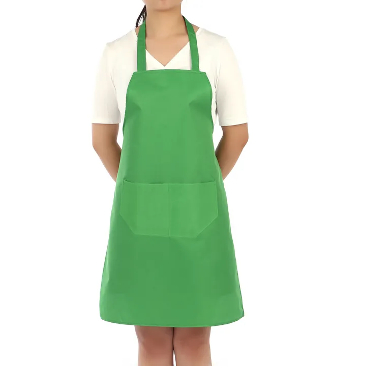 Cooking%20Aprons%20Home%20Male%20Female%20Chef%20Aprons%20Restaurant%20Cooking%20Baking%20Dress%20-Proof%20Pockets%20Apron%20Kitchen%20Accessories%20-%20Image%203