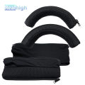 Realhigh Headband Cover For Anker Soundcore Life Q10 Q10BT Q20 Q20BT Q30 Q35BT Headphone Head Beam Breathable Mesh Cloth Zipper. 