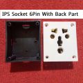 IPS UPS Stabilizer Computer Refrigerator Power Socket AC 250V 15A 6 Pole Combine Socket Universal Plug Socket With Back Part.