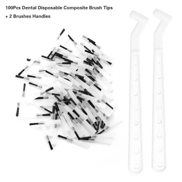 Dental%20Replaceable%20Composite%20Brush%20White%20Tips%202%20Brushes%20Handles%20100PCS%20-%20Image%202