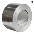 【VisioN Shop】5m*5cm Newly Repair Tape Super Waterproof Butyl Rubber Aluminium Foil Tape Strong Adhesive. 