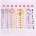8pcs Flower Waterdrop Bead Toe Separators Silicone Toes Divider Manicure Pedicure Feet Spacers Pedicure DIY Nail Art Tool.