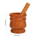 Spice Crusher Resin Bowl Mortar Pestle Spice Pepper Crusher Herbs Grinder Garlic Mixing Bowl Press Bowl Kitchen Tools-C.