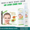 Fresh And White Beauty Combo Cream & Lotion. 