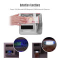Portable Mini Money Counter Worldwide Currency Cash Banknote Bill Counting Machine Detector with UV/MG/WM Counterfeit Detection 600 Bills Per Minute LED Display Screen. 