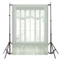 Solid 3x5FT European Window Floor White Art Photography Backdrop Studio Background. 