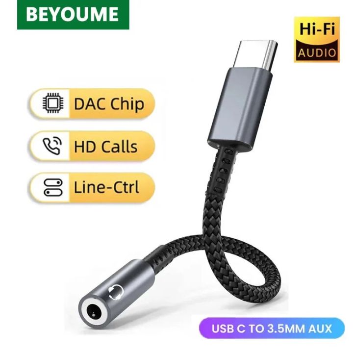 Usb C Oneplus 7t Pro Earphone Jack TYPE-C Headphone Adapter For