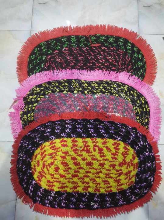 3Pcs%20Multicolor%20Door%20Mat%20Floor%20Mat%20Entryway%20Rug%20Paposh%20For%20Indoor%20&%20Outdoor%20use%20-%20Image%203