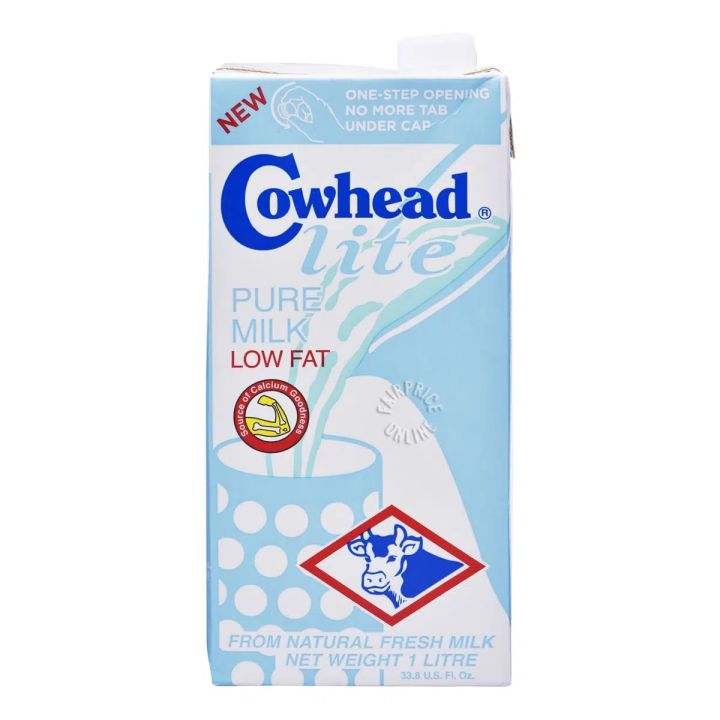 Cowhead Lite Pure Milk Low fat 1 Liter