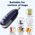 Mini Bag Sealer USB Rechargeable Bag Sealer Portable Handheld Heat Vacuum Food Sealer for Plastic Bags Snack Bags.