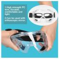 Safety Goggle Anti Splash Dust Proof Work Lab Eyewear Eye Protection Industrial Research Safety Glasses Clear Lens. 