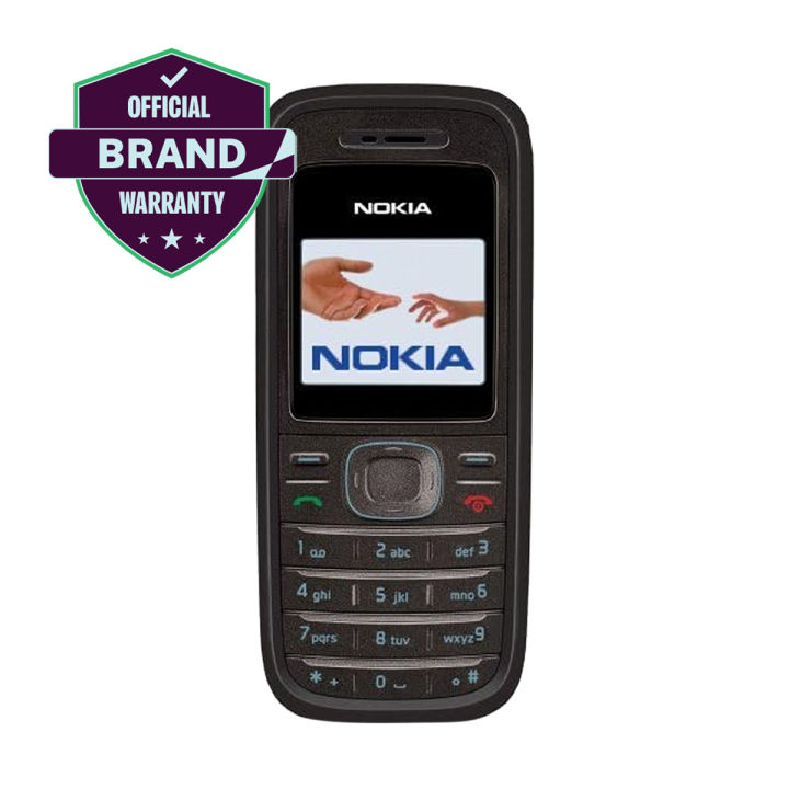 NOKIA 1208 DUAL SIM BLACK COLOUR