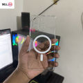Xiaomi Redmi Note 13 4G Berlia Transparent Magnatic Magsafe Anti Yellow Clear Protective Phone Case Back Cover. 