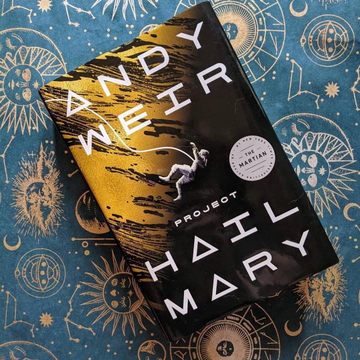 Project Hail Mary by Andy Weir | Matte Lamination | Premium Paper |