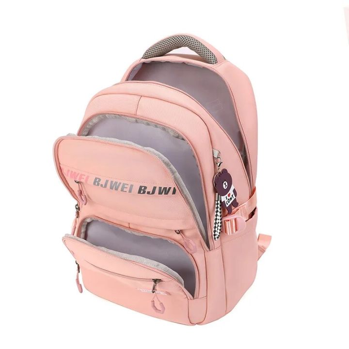 Geestock%20Backpack%20For%20Girls%20Youth%20Large%20Capacity%20Schoolbags%20Portability%20Waterproof%20Travel%20Bag%20Multi%20Pockets%20Laptop%20Bag%20Mochilas%20-%20Image%203